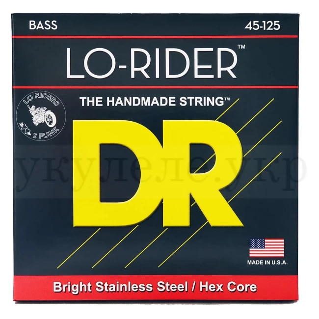 DR MH5-45 LO-RIDER Bass - Medium - 5-String 45-125